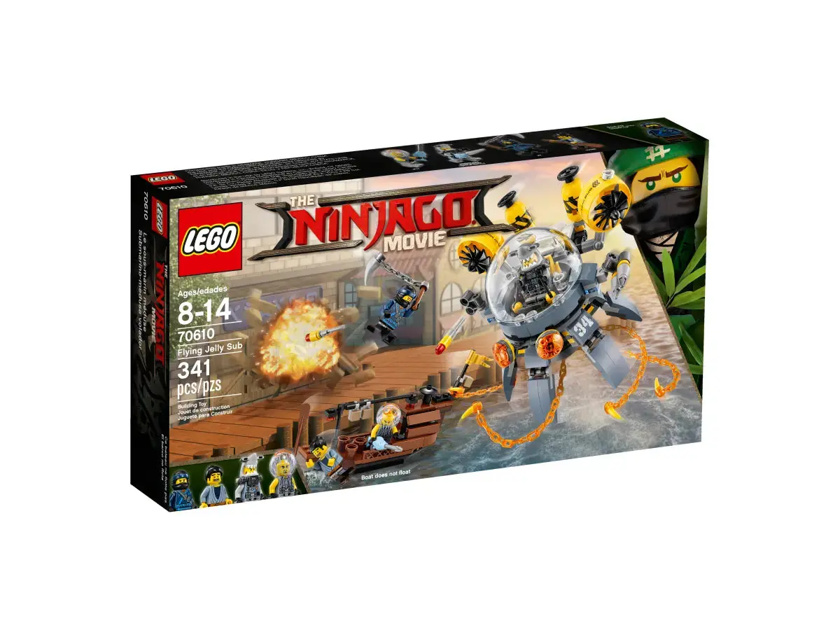 Lego The Ninjago Movie - Flying Jelly Sub Retired Building Toy (70610) Last One! 1