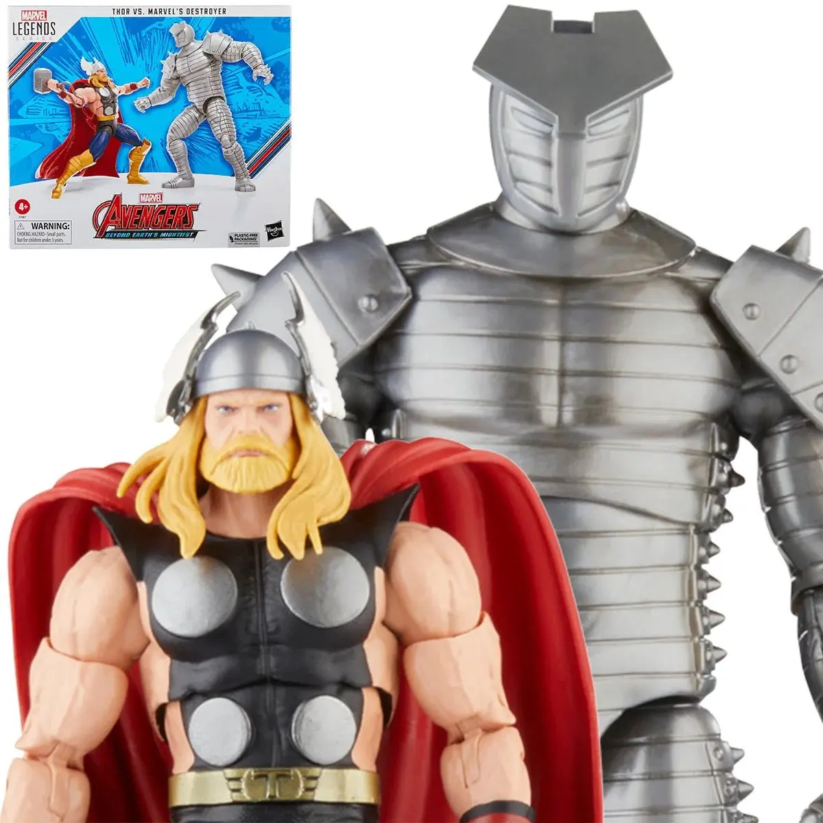 Marvel Legends Avengers 60Th Anniversary - Thor Vs. Marvel'S Destroyer 6-Inch Action Figures (F7087) Last One! 1
