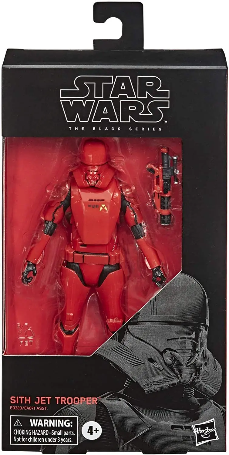 Star Wars: The Black Series #106 The Rise Of Skywalker - Sith Jet Trooper (E9320) Action Figure Low Stock 1