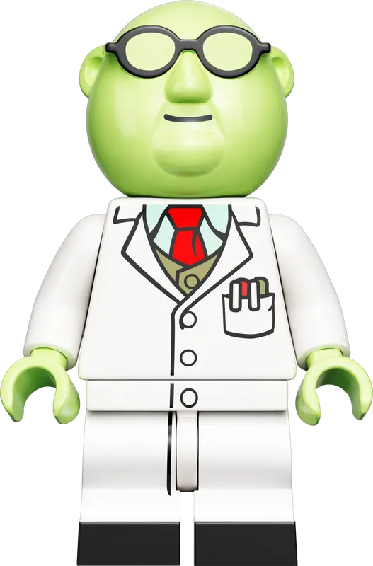 Lego Minifigures - The Muppets - Dr. Bunson Honeydew (71033-2) Minifigure 1