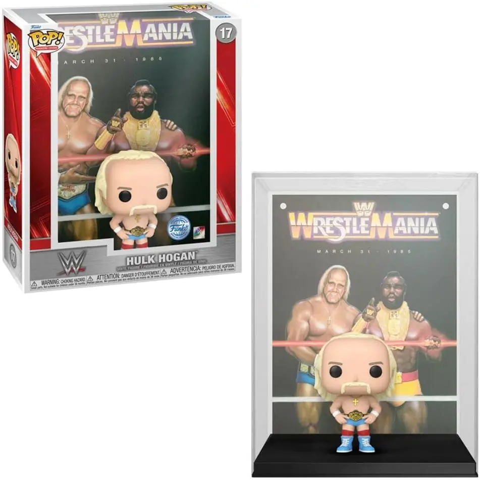 Funko Pop! Wwe Covers #1 - Wrestlemania - Hulk Hogan Vinyl Figure (71141) Low Stock 1