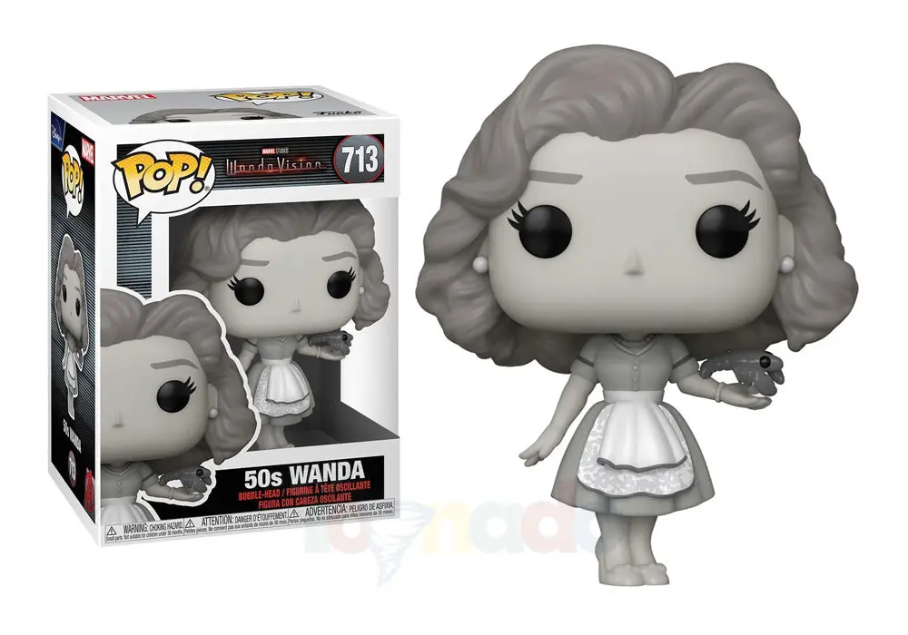 Funko Pop! Marvel #713 - Wandavision - Wanda 50S Vinyl Figure (52042) Low Stock 1