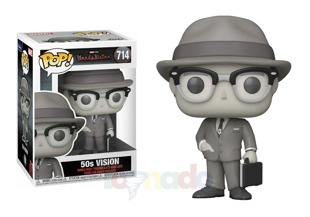 Funko Pop! Marvel #714 - Wandavision - Vision 50S Vinyl Figure 1