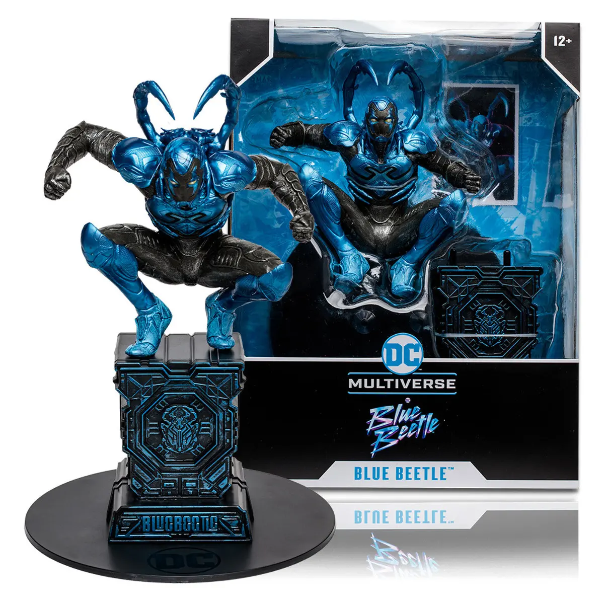 Mcfarlane - Dc Multiverse - Blue Beetle Movie (2023) - Blue Beetle 12-Inch Megafig Statue (15573) Low Stock 1