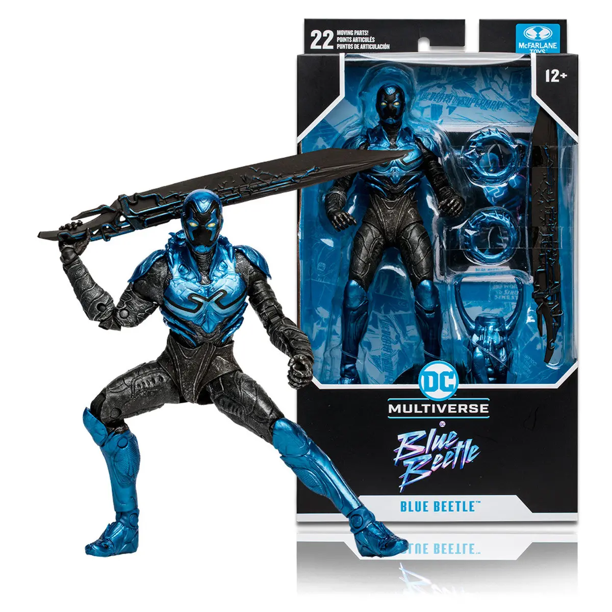 Mcfarlane - Dc Multiverse - Blue Beetle Movie (2023) - Blue Beetle (Regular) Acton Figure (15576) Last One! 1