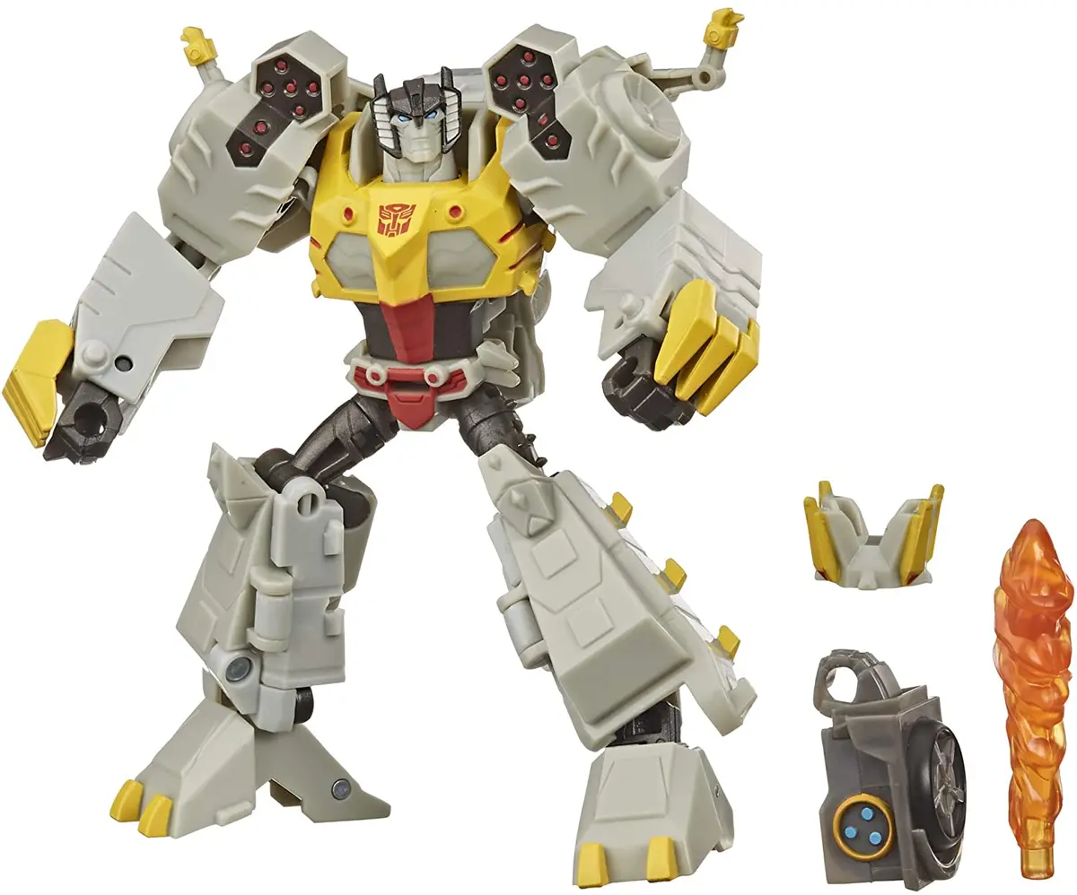 Transformers: Bumblebee - Cyberverse Adventures - Deluxe Class (Enclosed Box) Grimlock Figure E7100 Last One! 2