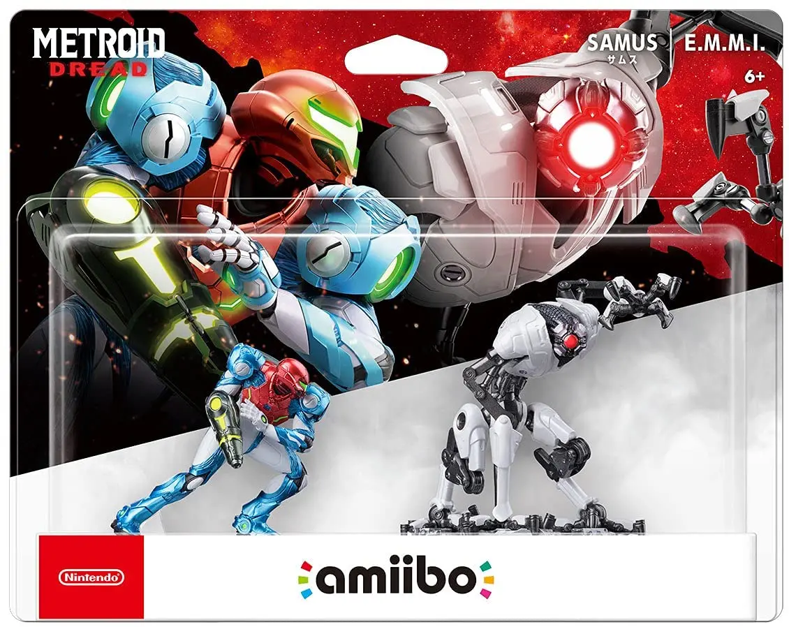 Nintendo Amiibo - Metroid Dread 2-Pack - Samus & E.M.M.I. Low Stock 1