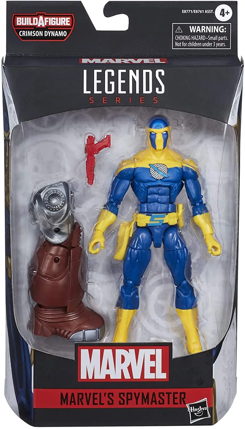 Marvel Legends - Crimson Dynamo Baf - Marvel'S Spymaster Action Figure (E8771) Low Stock 1