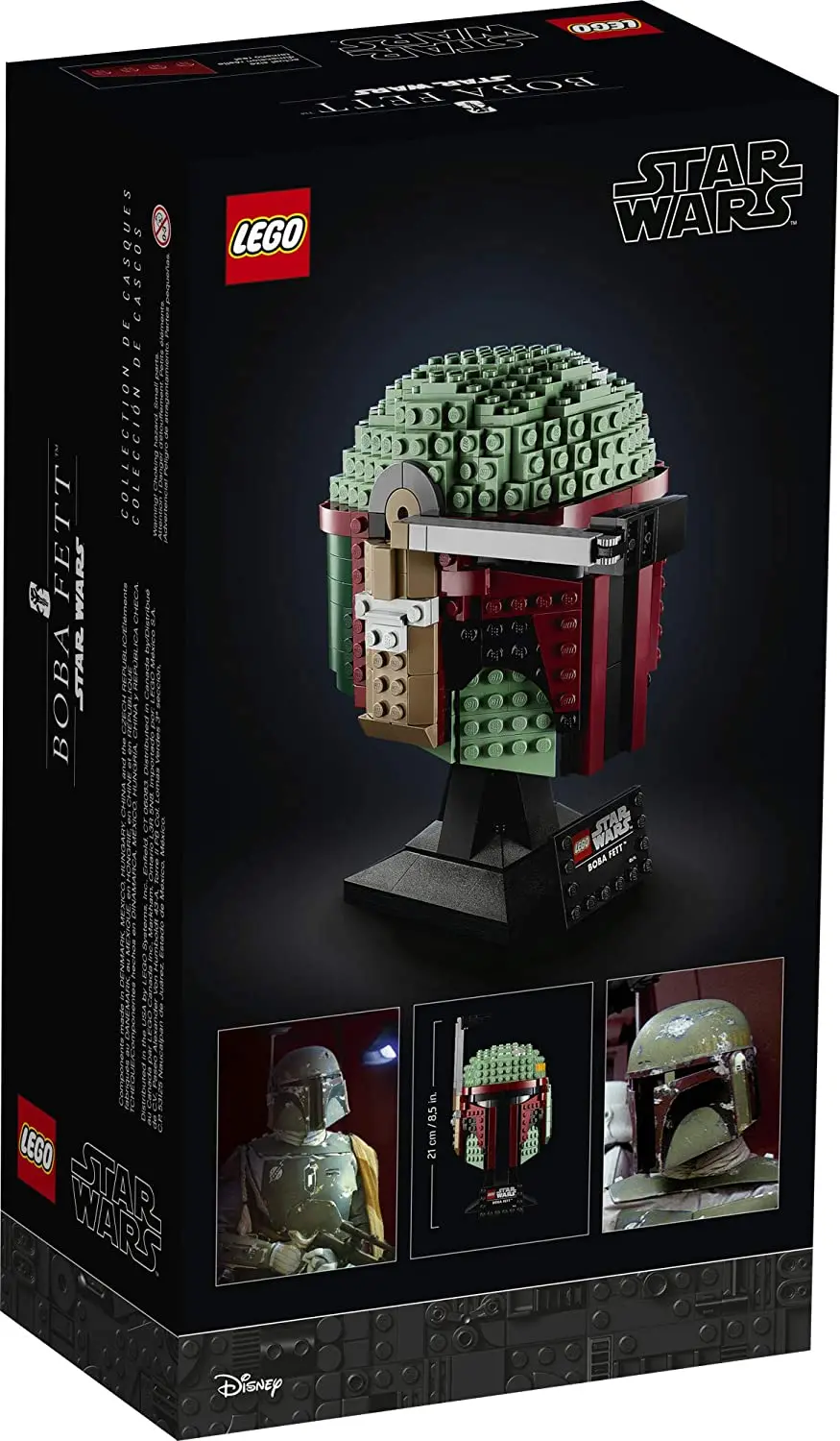 Lego Star Wars - Boba Fett Helmet Building Toy Set (75277) Last One! 1