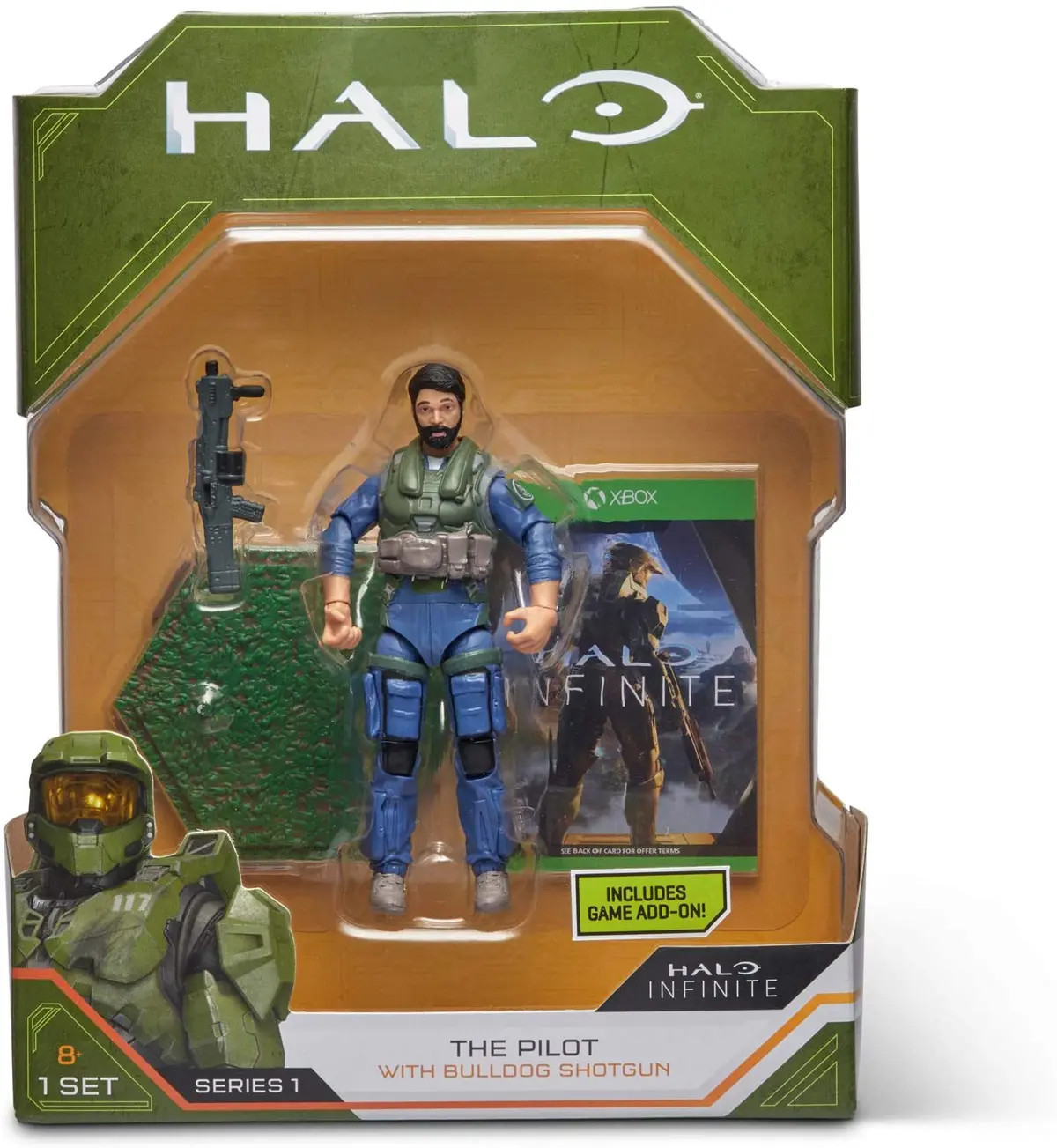 Halo Infinite - Series 1 - The Pilot (With Bulldog Shotgun) Action Figure (Hlw0003) Last One! 1