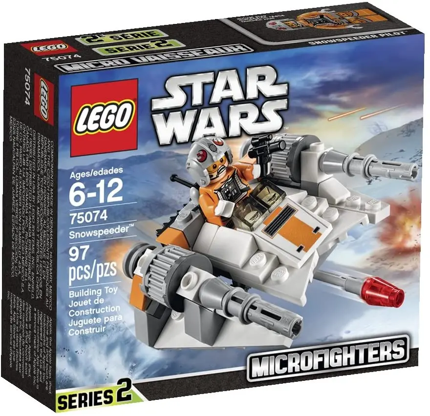 Lego Star Wars - Microfighters - Snowspeeder (75074) Retired Building Toy 1