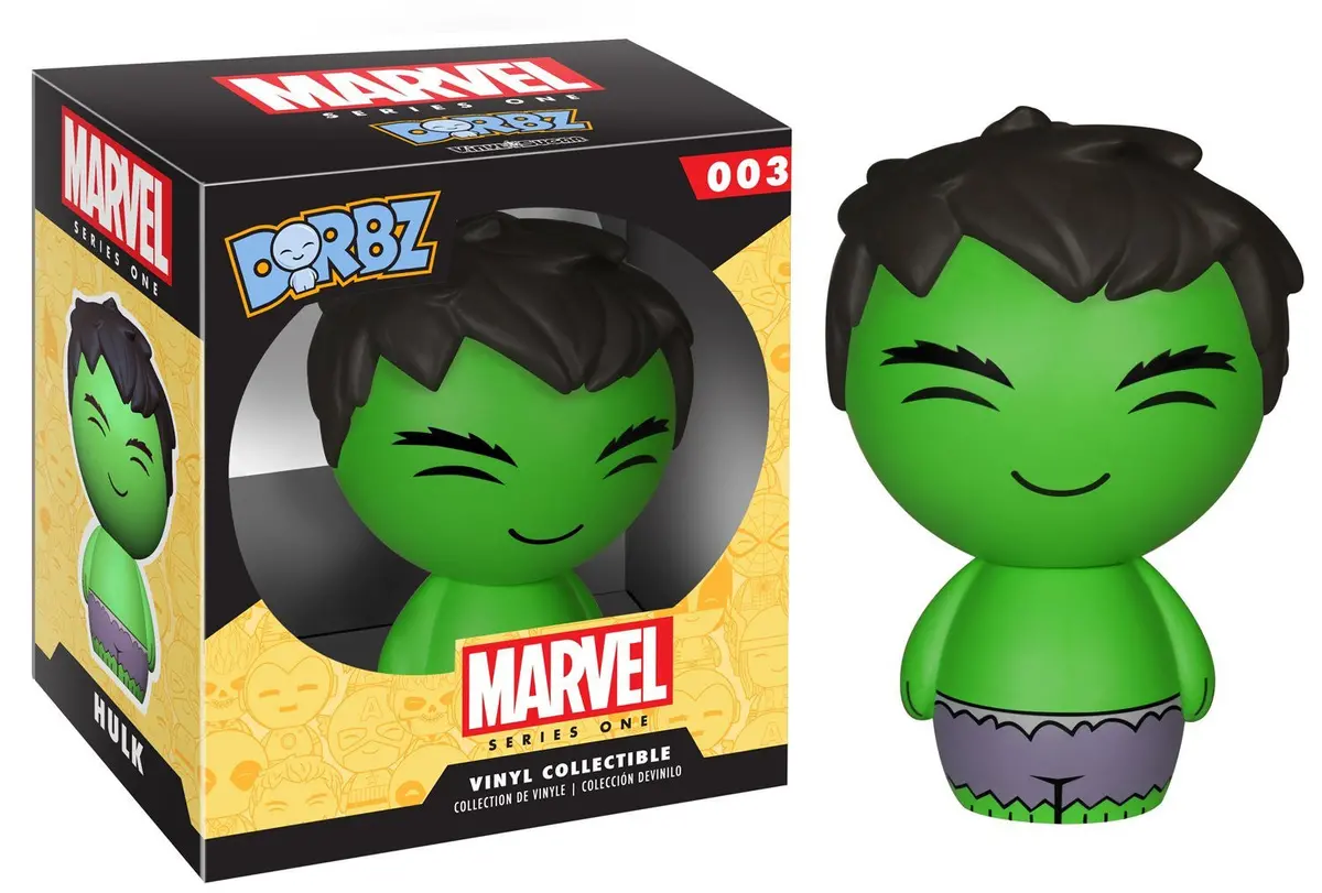 Funko Dorbz - Marvel Series 1 #003 - Hulk Vinyl Figure 1