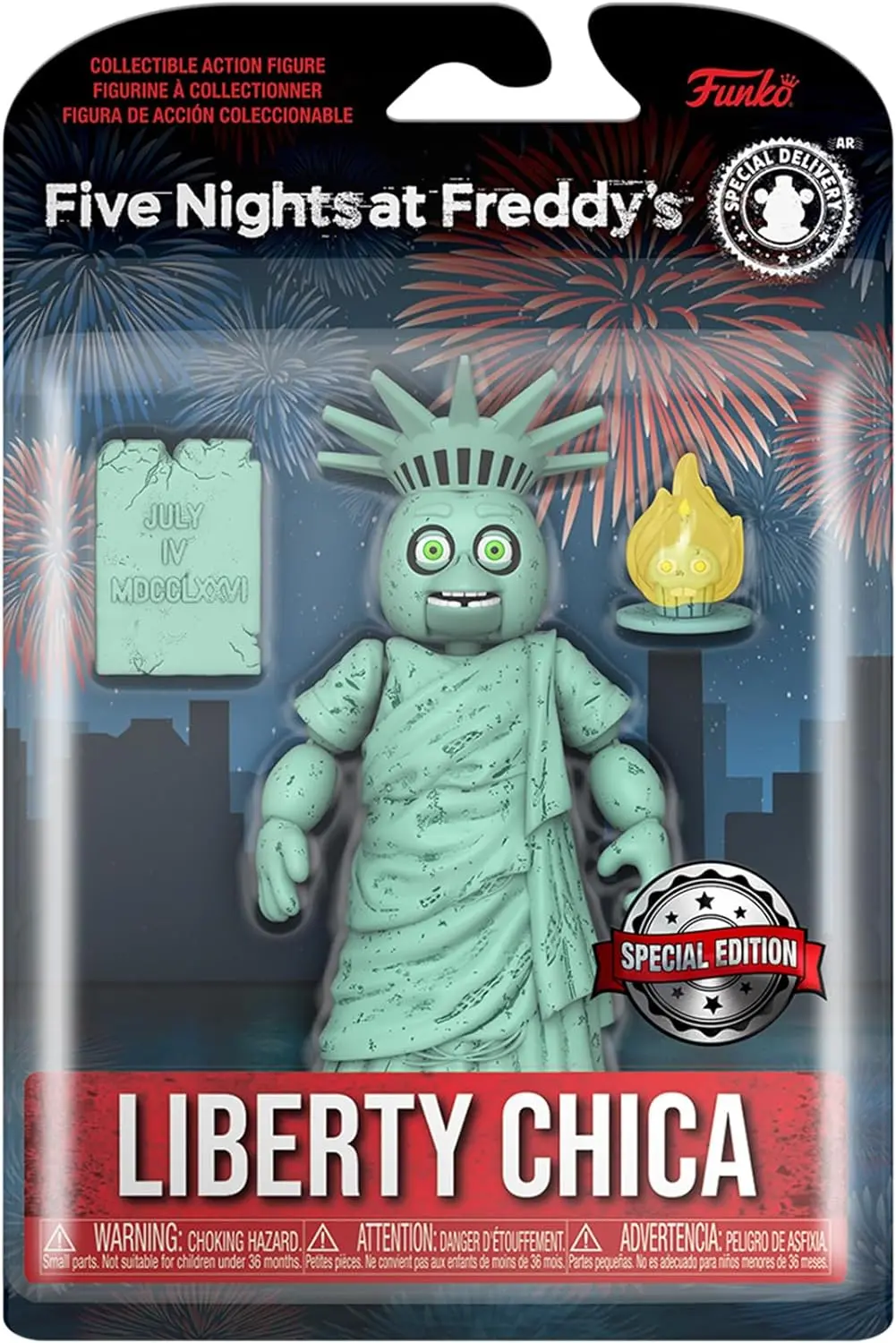 Funko - Five Nights At Freddy'S - Liberty Chica Exclusive Action Figure (63158) Last One! 1