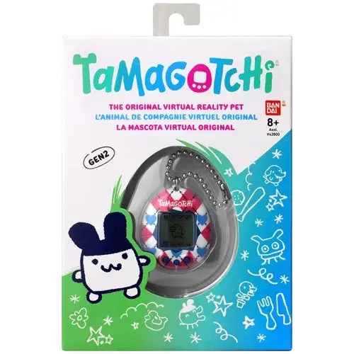 Bandai - The Original Tamagotchi - Gen 2 - Argyle Hearts Portable Electronic Toy (42981) Low Stock 1
