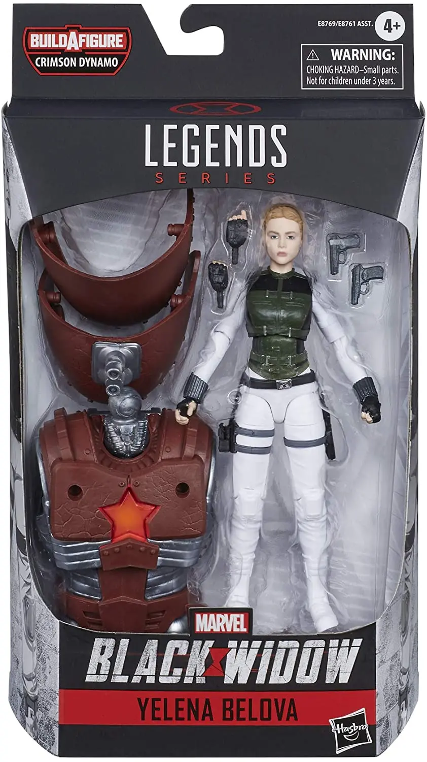 Marvel Legends - Crimson Dynamo Baf - Black Widow - Yelena Belova Action Figure (E8769) Low Stock 1