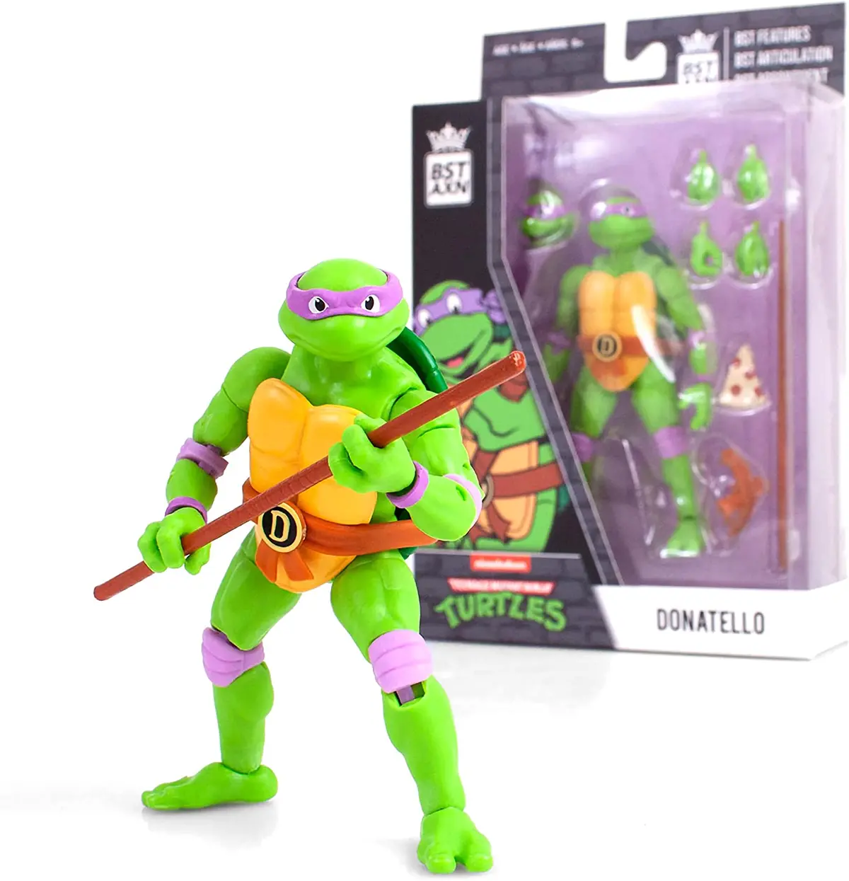 The Loyal Subjects: Bst Axn - Tmnt Teenage Mutant Ninja Turtles - Donatello Action Figure (35529) 1