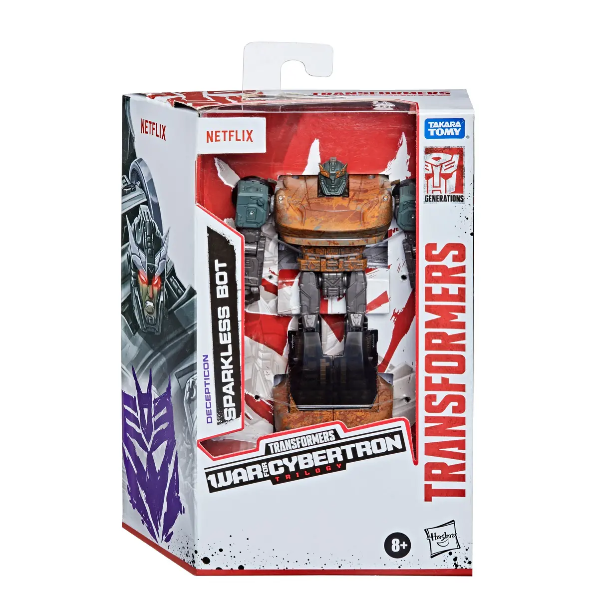 Transformers - War For Cybertron Trilogy Netflix Series - Sparkless Bot (F0986) Action Figure 1