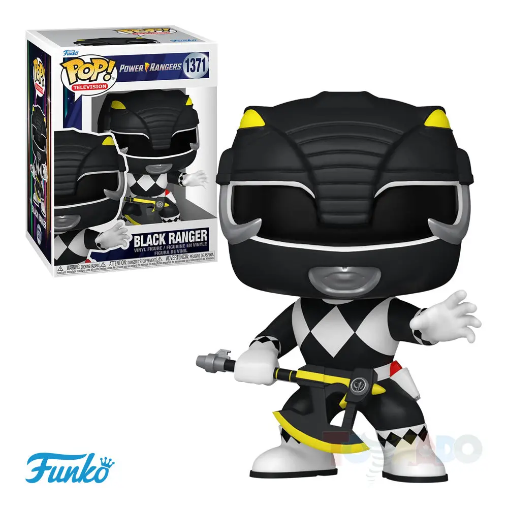 Mighty Morphin Power Rangers 30Th Anniversary #1371 - Black Ranger Pop! Vinyl Figure (72154) 1