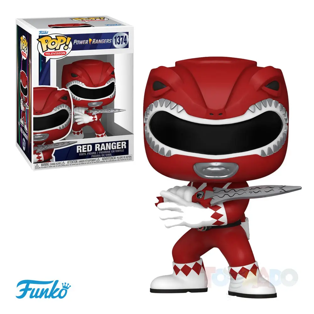 Mighty Morphin Power Rangers 30Th Anniversary #1374 - Red Ranger Pop! Vinyl Figure (72157) Last One! 1