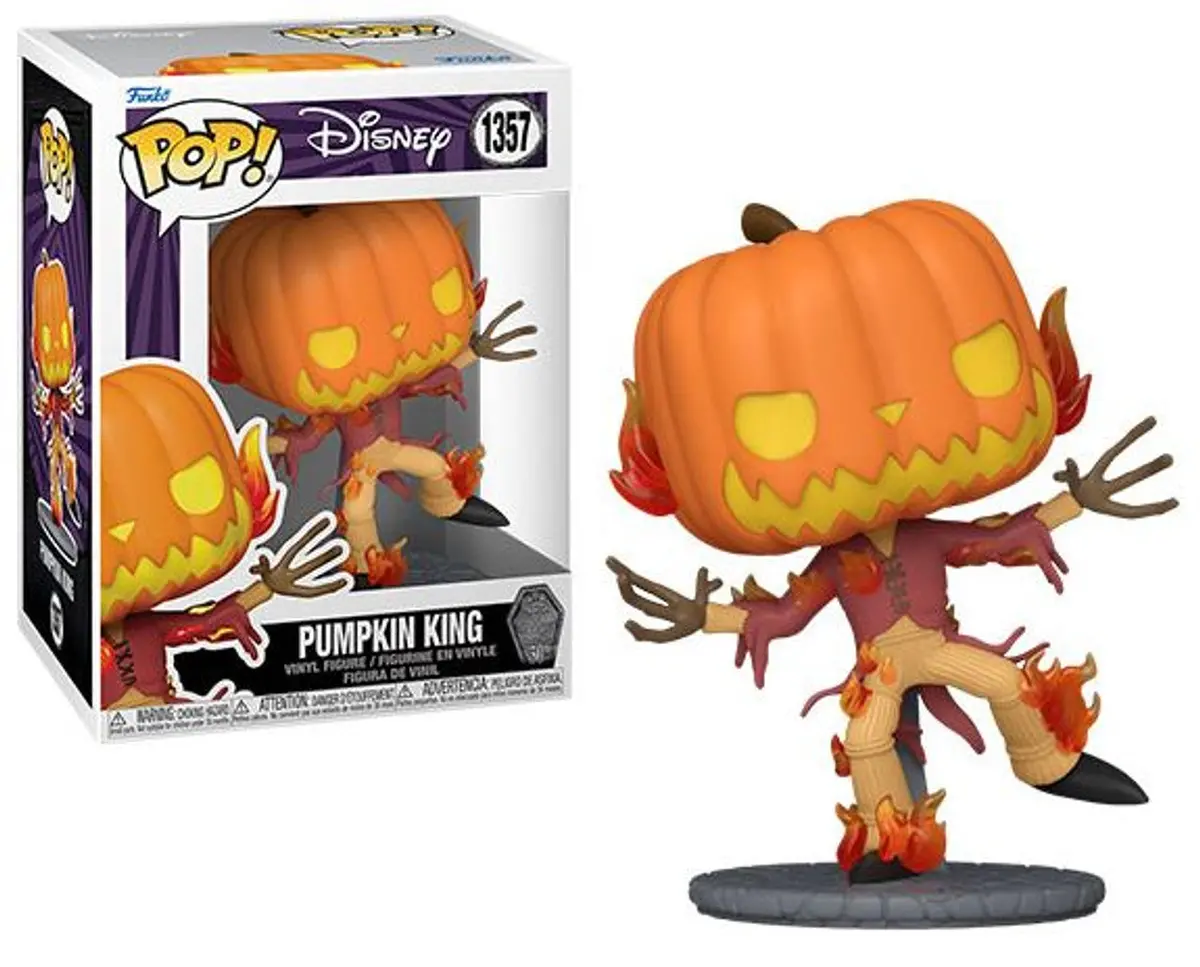 Funko Pop! Disney #1356 - The Nightmare Before Christmas 30Th: Pumpkin King Vinyl Figure (72314) Low Stock 1