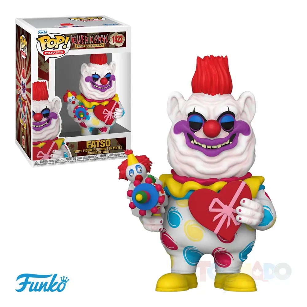 Funko Pop! Movies #1423 - Killer Klowns From Outer Space - Fatso Vinyl Figure (72378) 1