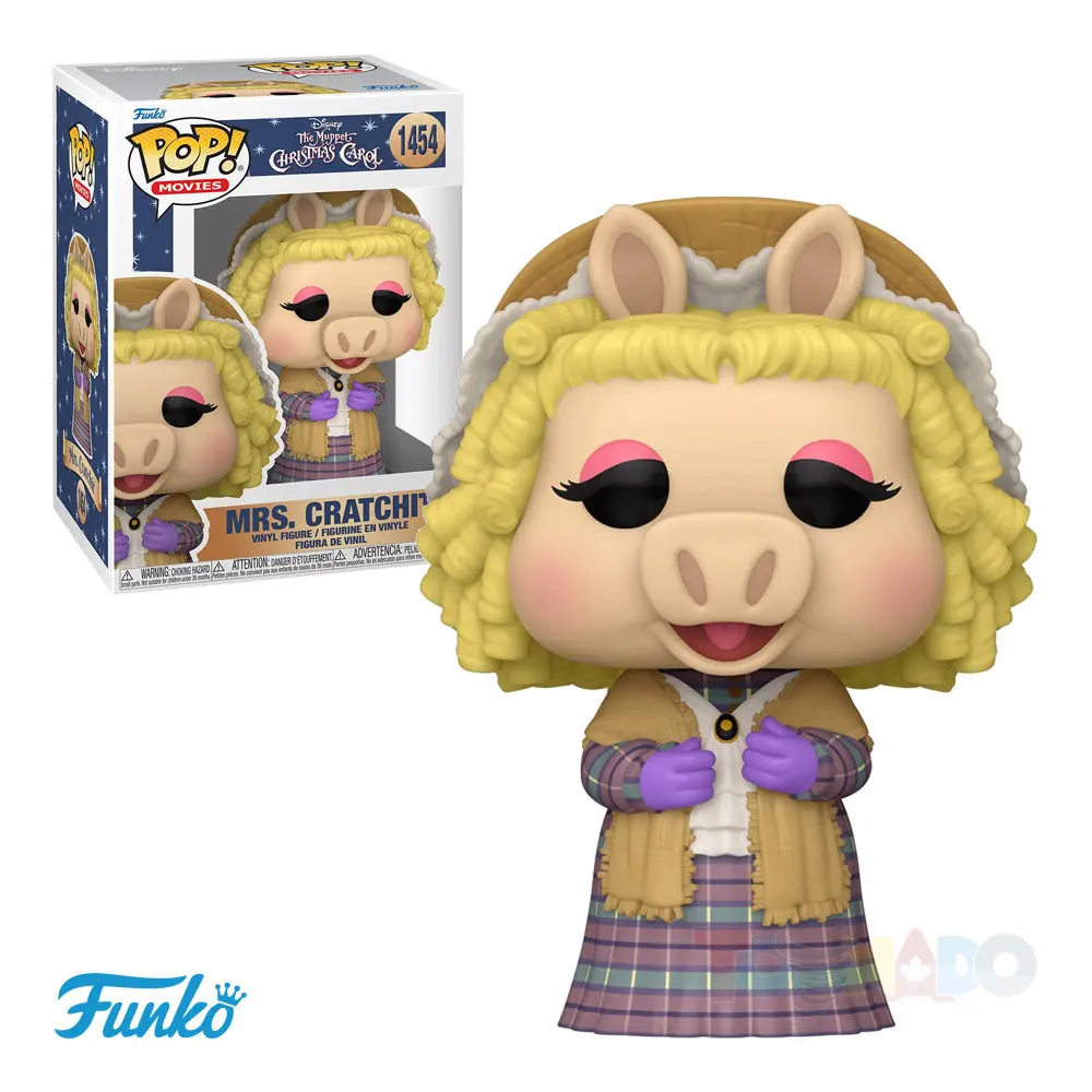 Funko Pop! Movies #1454 - The Muppet Christmas Carol - Mrs. Cratchit Vinyl Figure (72411) Last One! 1