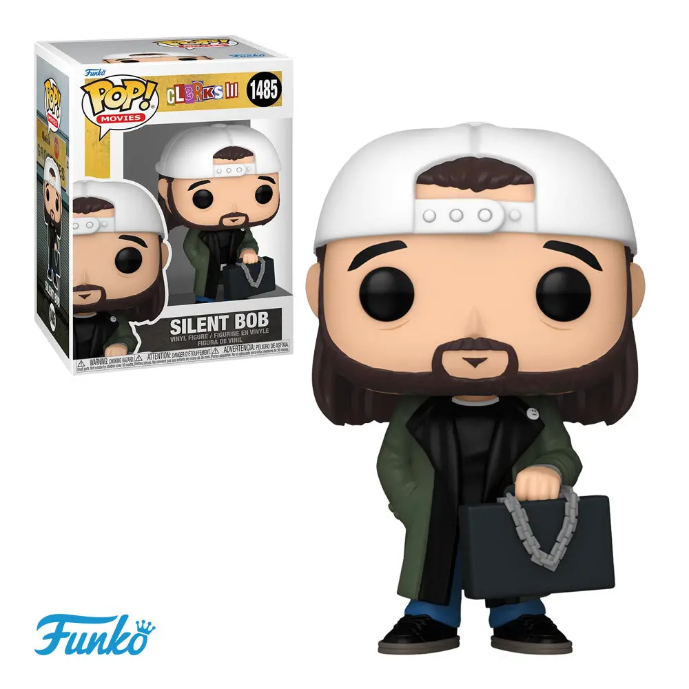 Funko Pop! Movies #1485 - Clerks Iii - Silent Bob Vinyl Figure (72445) 1