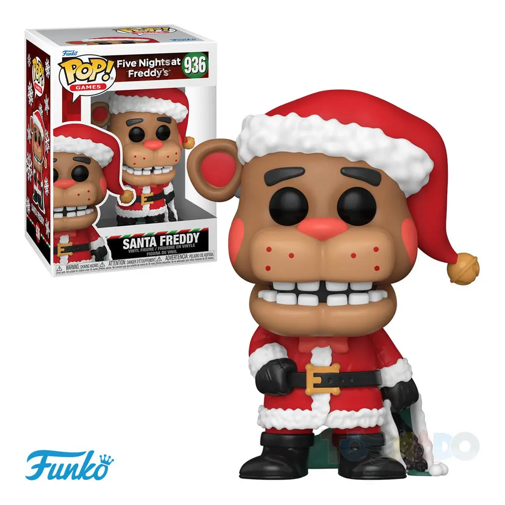 [Pre-Order] Funko Pop! Games #936 - Five Nights At Freddy's - Santa Freddy Vinyl Figure (72488) 1