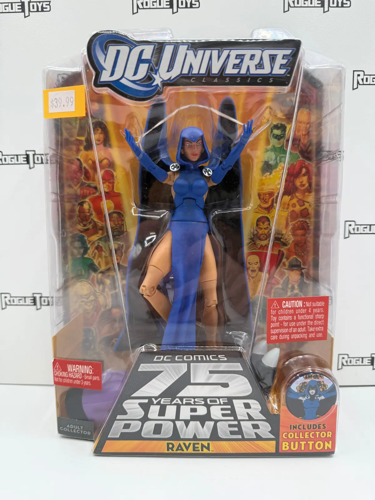 Mattel Dc Universe 75Th Anniversary Wave 15 Figure 4 Raven 1