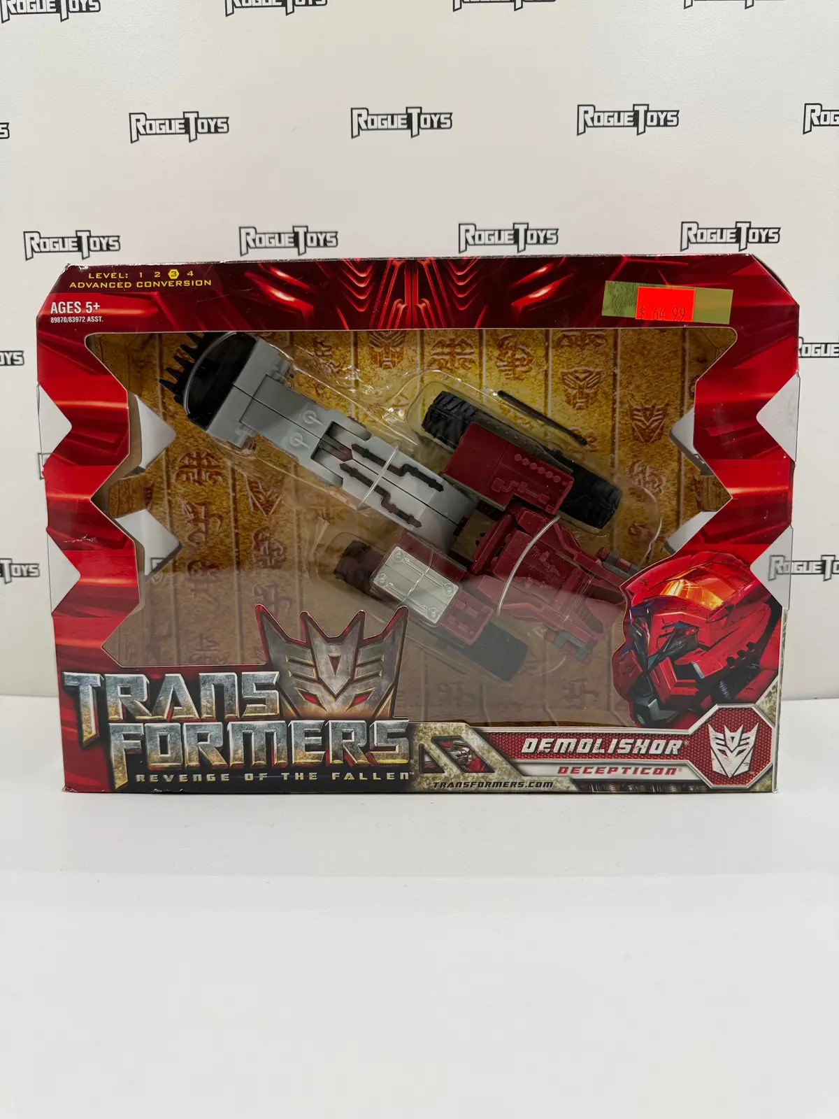 Hasbro Transformers Revenge Of The Fallen Voyager Class Decepticon Demolishor 1