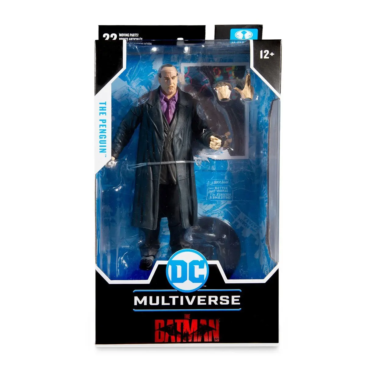 Mcfarlane Toys - Dc Multiverse - The Batman (2022 Movie) The Penguin Action Figure Low Stock 1