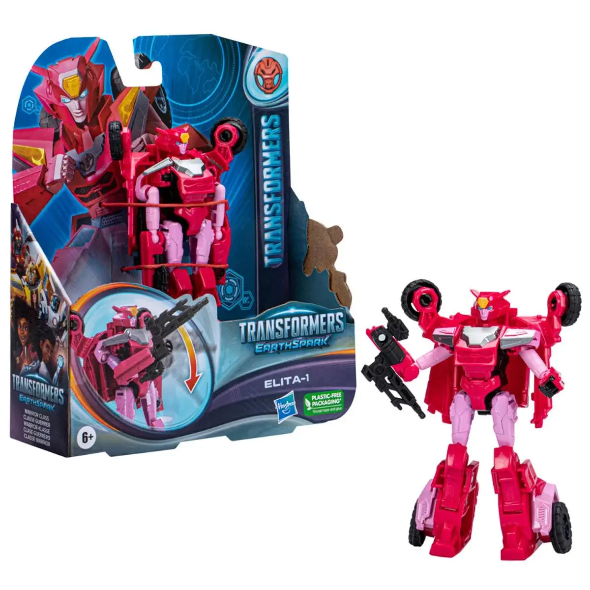 Transformers Earthspark - Warrior Elita-1 Action Figure (F6725) 1