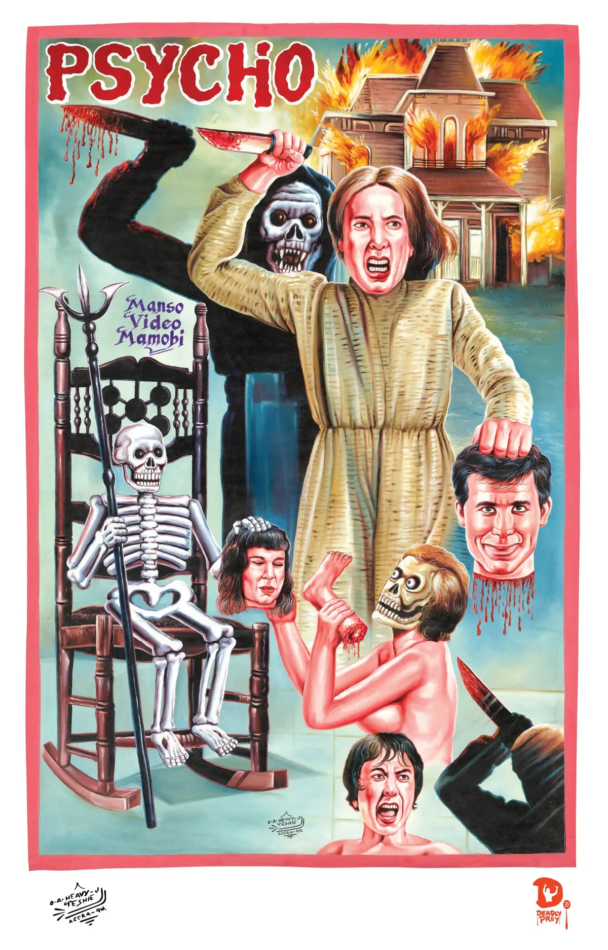 Psycho (High Quality Print) - Heavy J 1