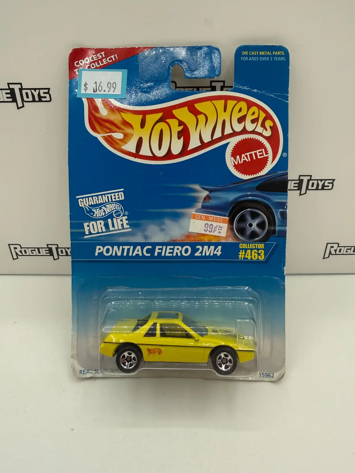 Mattel Hot Wheels Pontiac Fiero 2M4 Collector #463 1