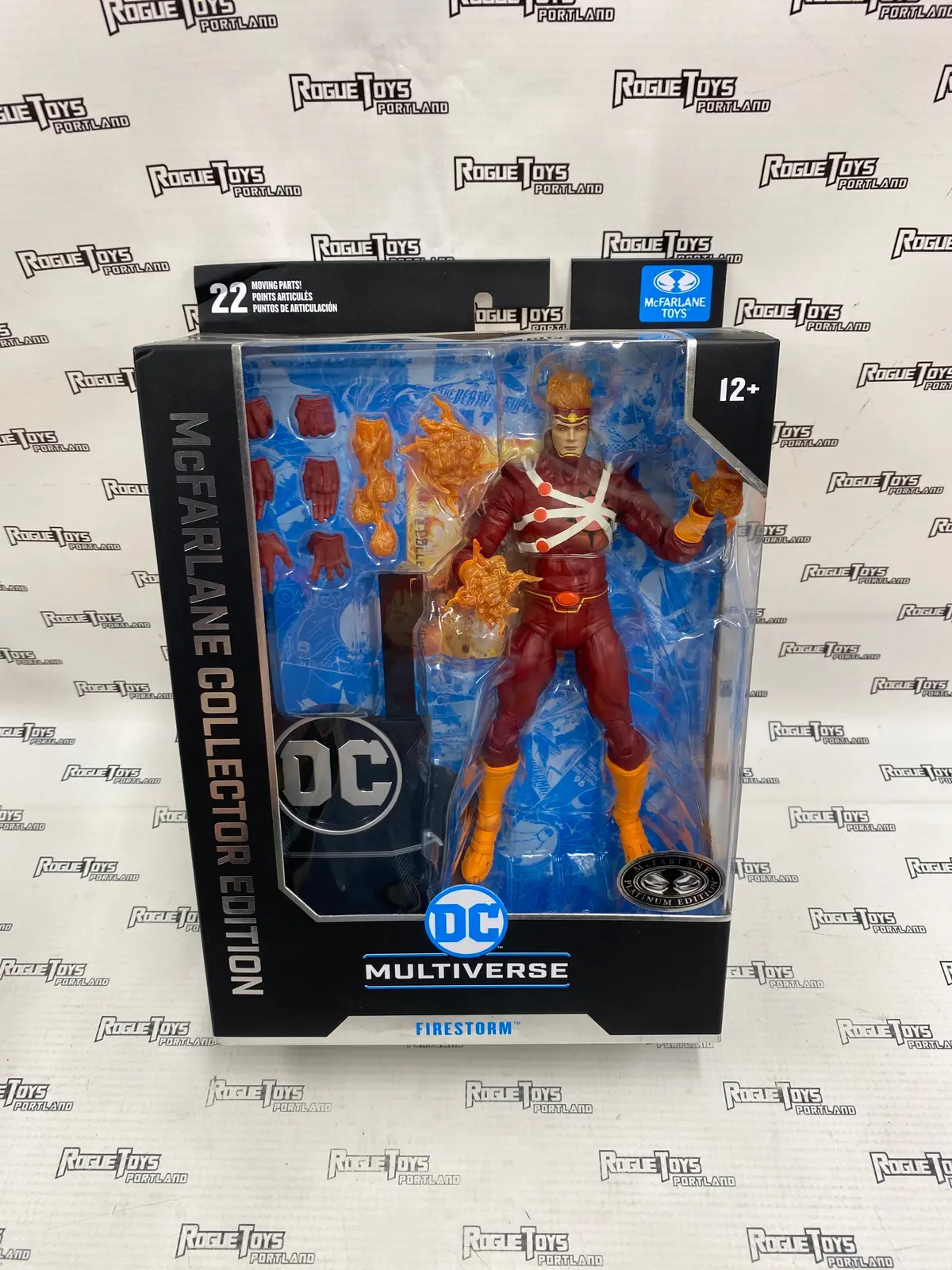 Mcfarlane Dc Multiverse Collector Edition Firestorm Platinum Edition 1