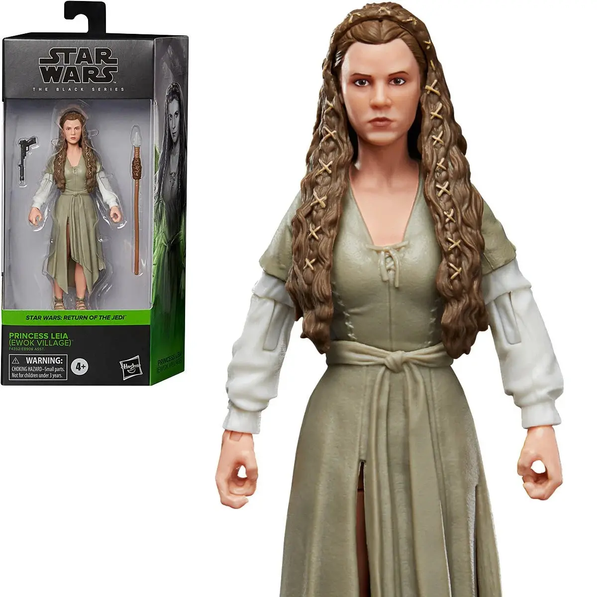Star Wars: The Black Series - Return Of The Jedi - Princess Leia (Ewok Dress) Action Figure (F4352) Low Stock 1