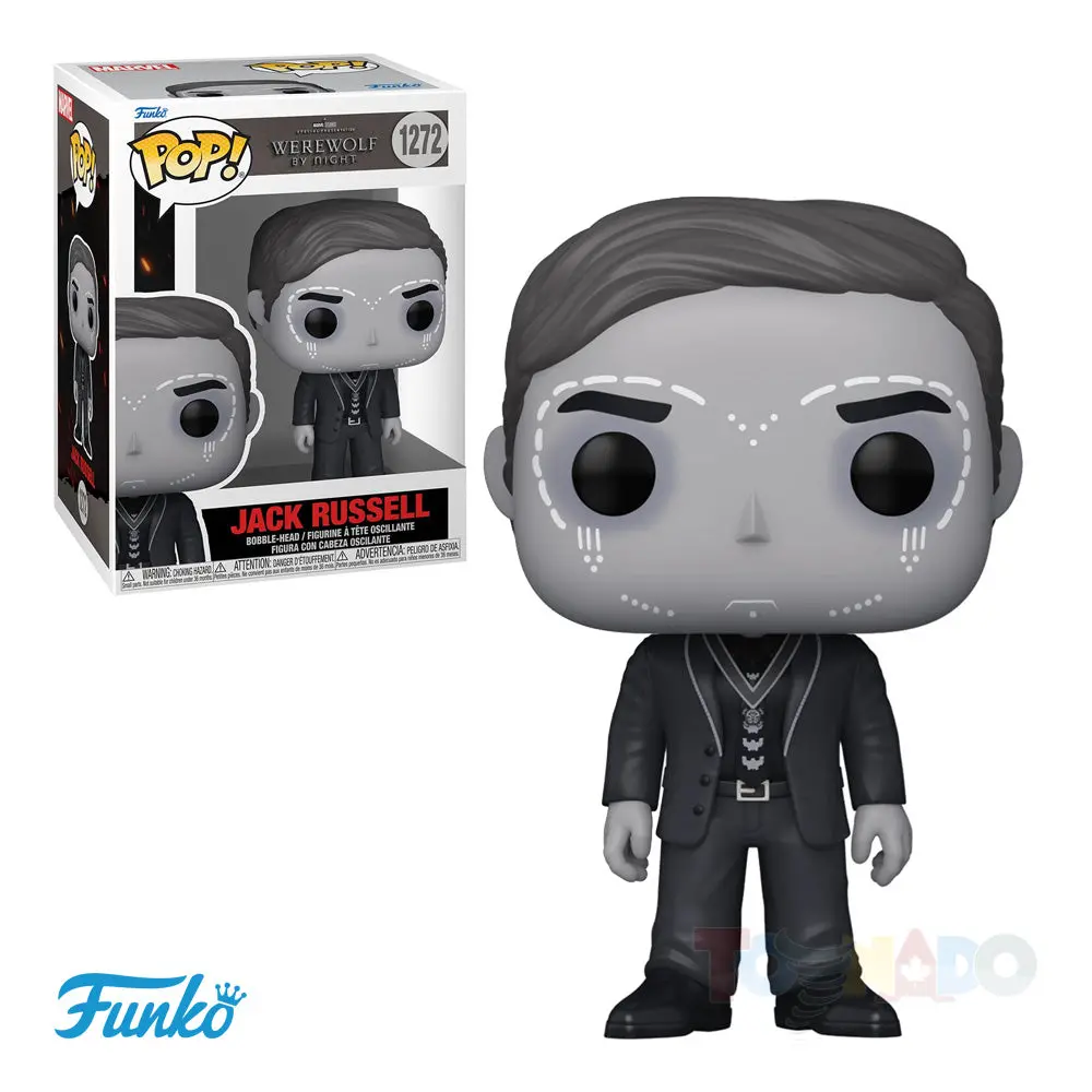 Funko Pop! Marvel #1272 - Werewolf By Night - Jack Russell Vinyl Figure (74535) 1