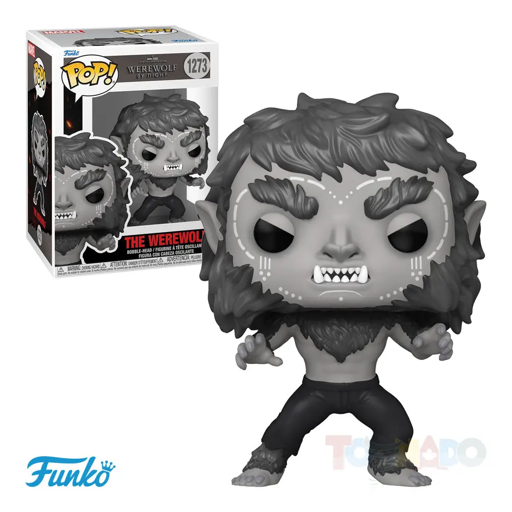 Funko Pop! Marvel #1273 - Werewolf By Night - The Werewolf Vinyl Figure (74536) 1