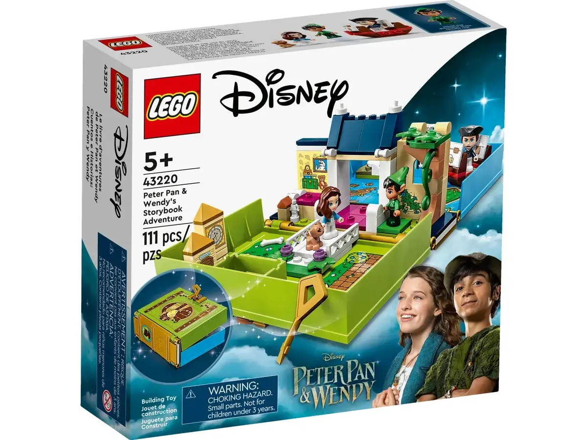 Lego Disney - Peter Pan & Wendy's Storybook Adventure Building Toy (43220) Last One! 1