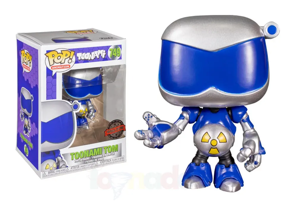 Funko Pop! Animation #749 - Toonami - Toonami Tom Exclusive Vinyl Figure Low Stock 1