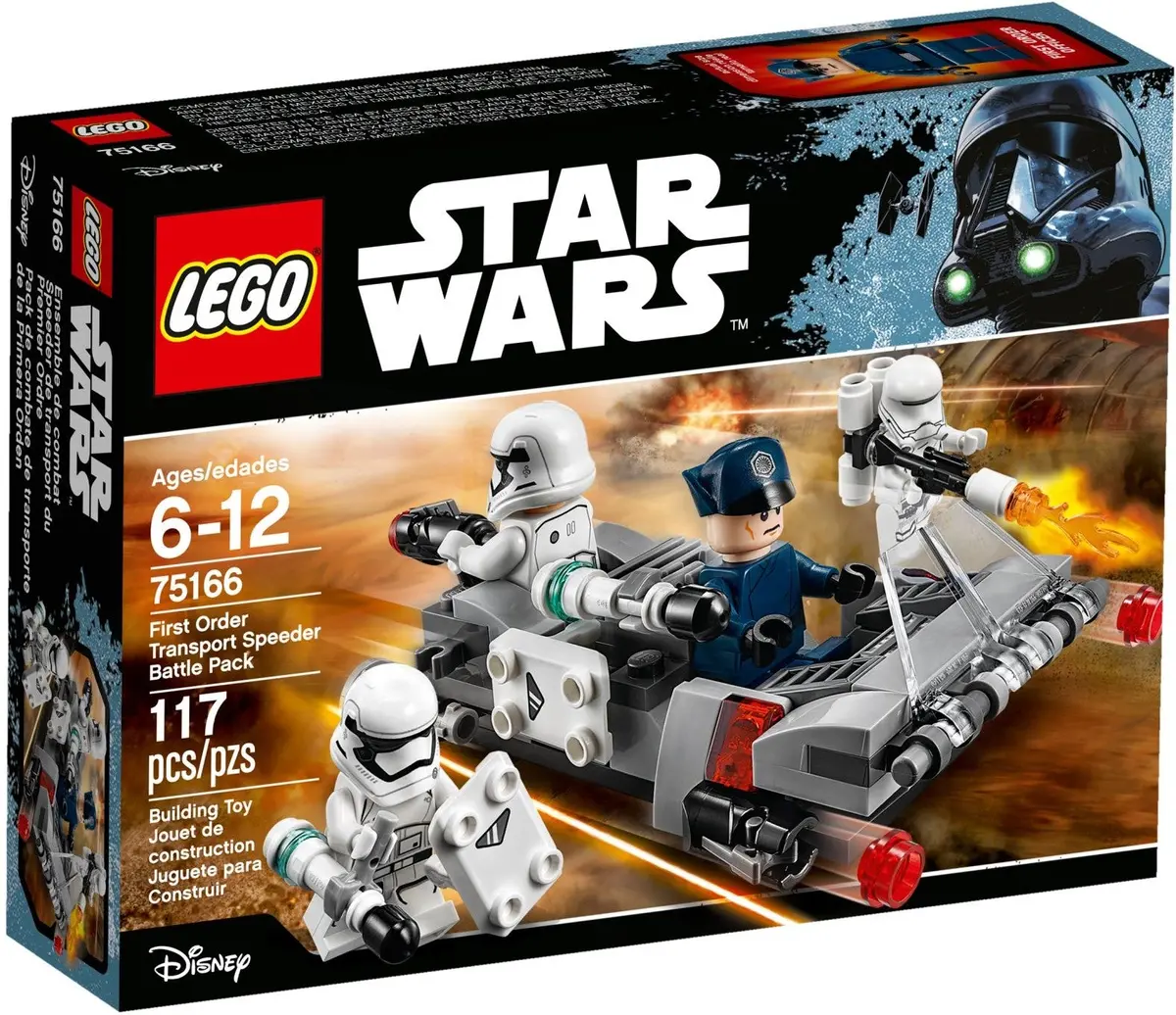 Lego Star Wars - The Force Awakens - First Order Transport Speeder Battle Pack (75166) Building Toy Last One! 1