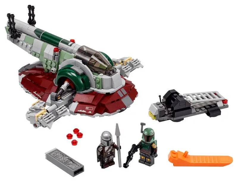 Lego Star Wars - Boba Fett'S Starship Retired Building Toy (75312) Low Stock 2