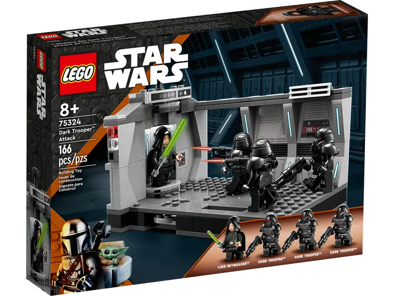 Lego Star Wars - Dark Trooper Attack (75324) Retired Building Toy Low Stock 1