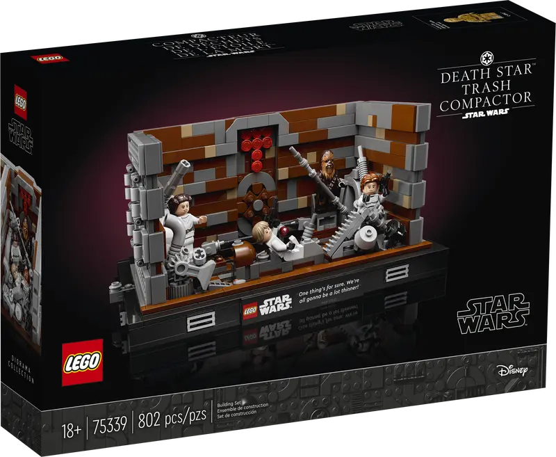 Lego Star Wars - Death Star Trash Compactor (75339) Diorama Building Set Last One! 1