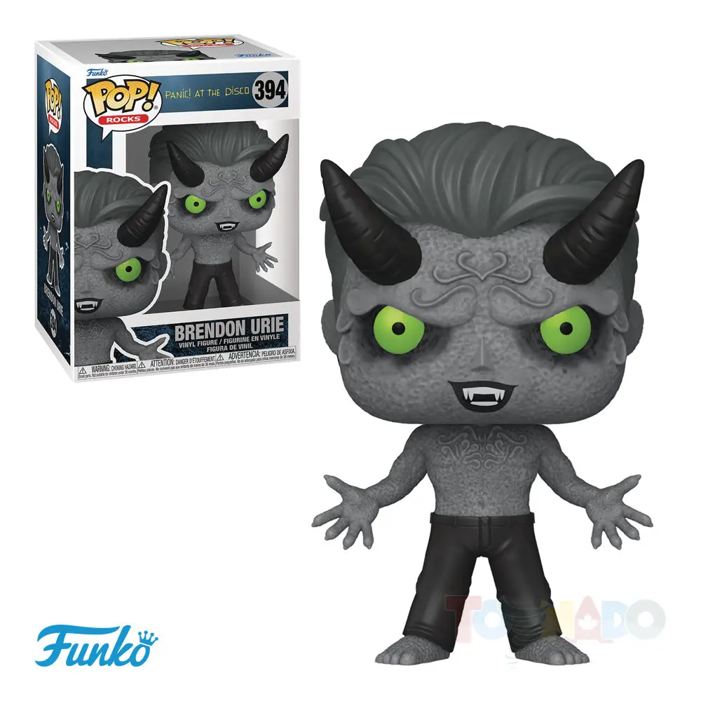 Funko Pop! Rocks #394 - Panic! At The Disco - Brendon Urie (Demon) Vinyl Figure (75396) 1