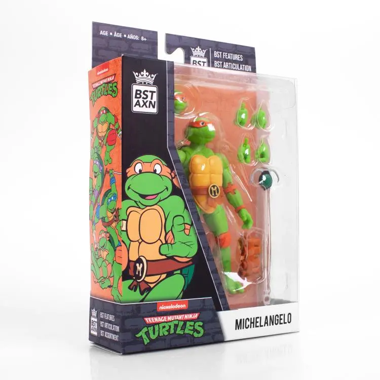 The Loyal Subjects: Bst Axn - Tmnt Teenage Mutant Ninja Turtles - Michelangelo Action Figure (35531) 1