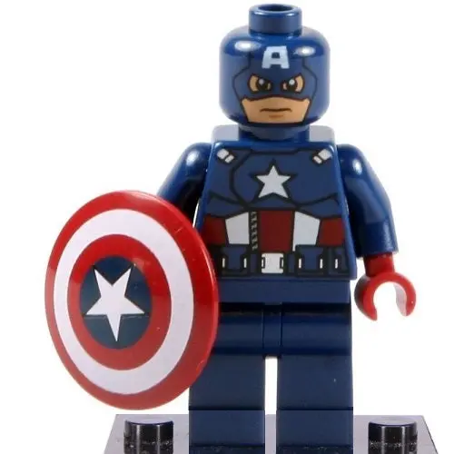 Marvel - Avengers - Captain America (The Avengers) Custom Minifigure Last One! 1