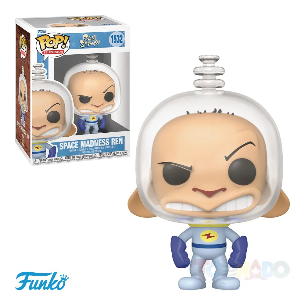 Funko Pop! Television #1532 - Ren & Stimpy - Ren (Space Suit) Vinyl Figure (75744) 1