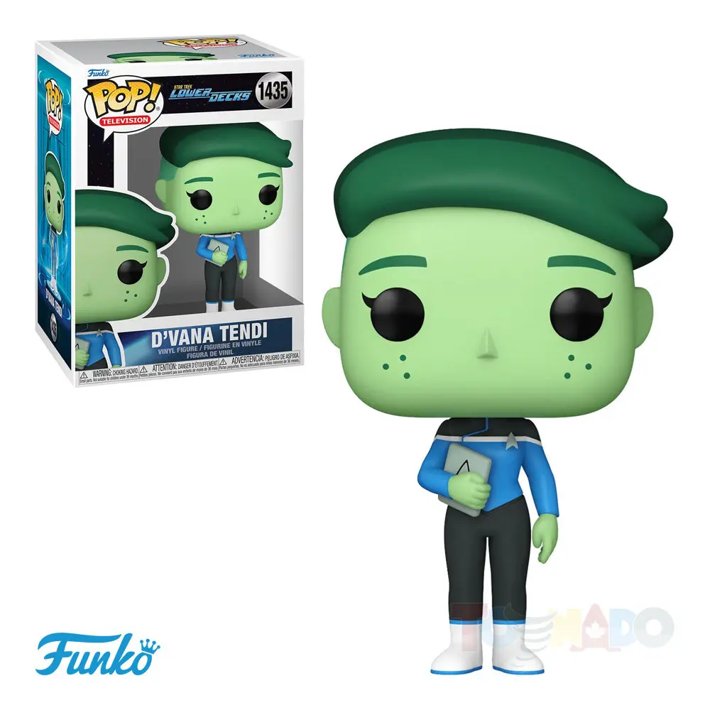 Funko Pop! Television #1435 - Star Trek: Lower Decks - D'Vana Tendi Vinyl Figure (75844) Low Stock 1