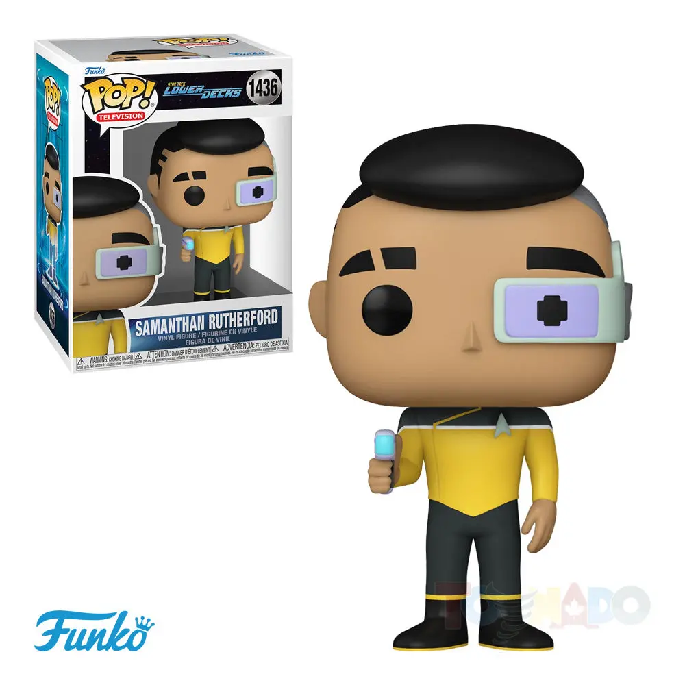 Funko Pop! Television #1436 - Star Trek: Lower Decks - Samanthan Rutherford Vinyl Figure (75845) Low Stock 1